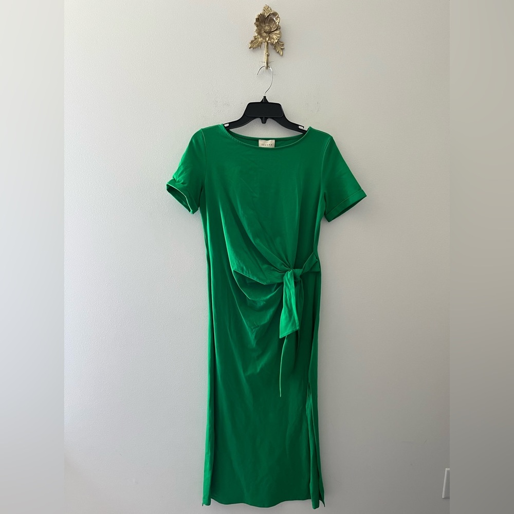 Sezane Pippa Dress Green S